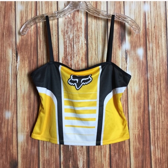 fox racing crop top